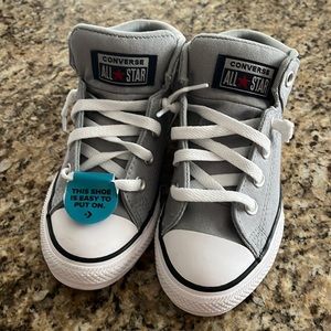 Boys Converse high tops, new with tags.